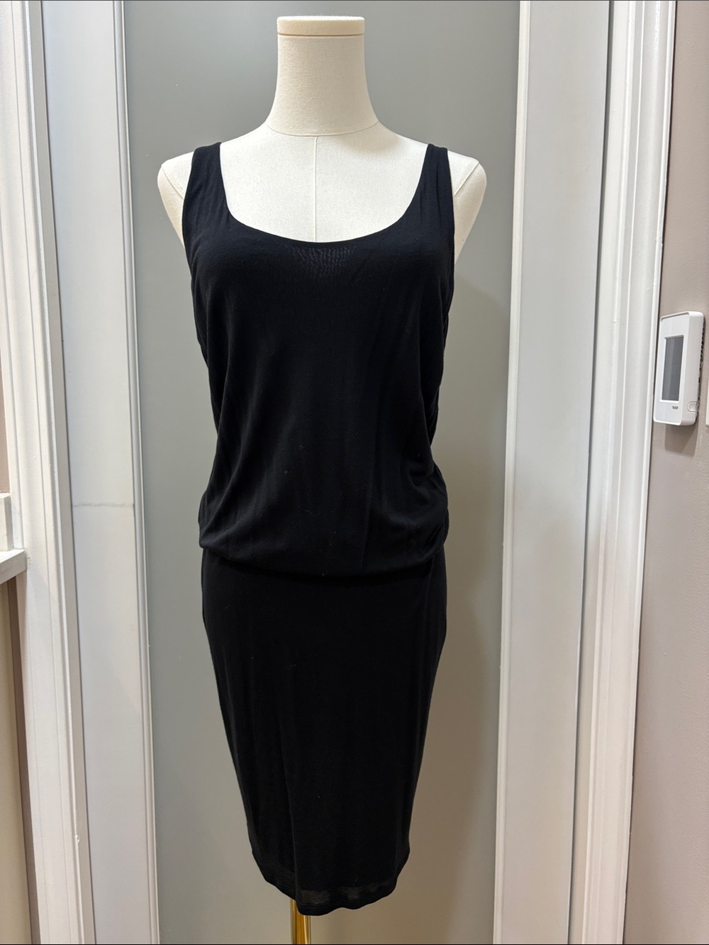 Bella Luxx Black Backless Tank Dress